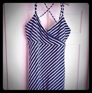 NWOT Fair Indigo XL Maxi Dress 100% organic cotton